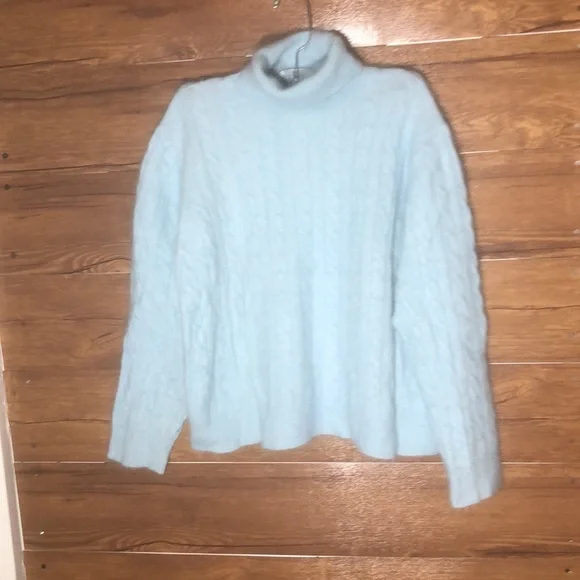 Pierre Cardin Angora rabbit hair and lambs wool blended womens sweater size M - Picture 9 of 10